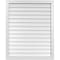Ekena Millwork Vertical Surface Mount PVC Gable Vnt: Non-Functional, w/2"W x 1-1/2"H, Brickmould Frame, 34"W x 42"H GVPVE34X4202SN - alternate 1